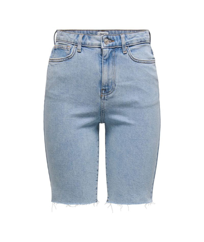 Pantalón Only Onlemily Hw Long Dnm Cro741 Noos Light Blue Denim Mujer