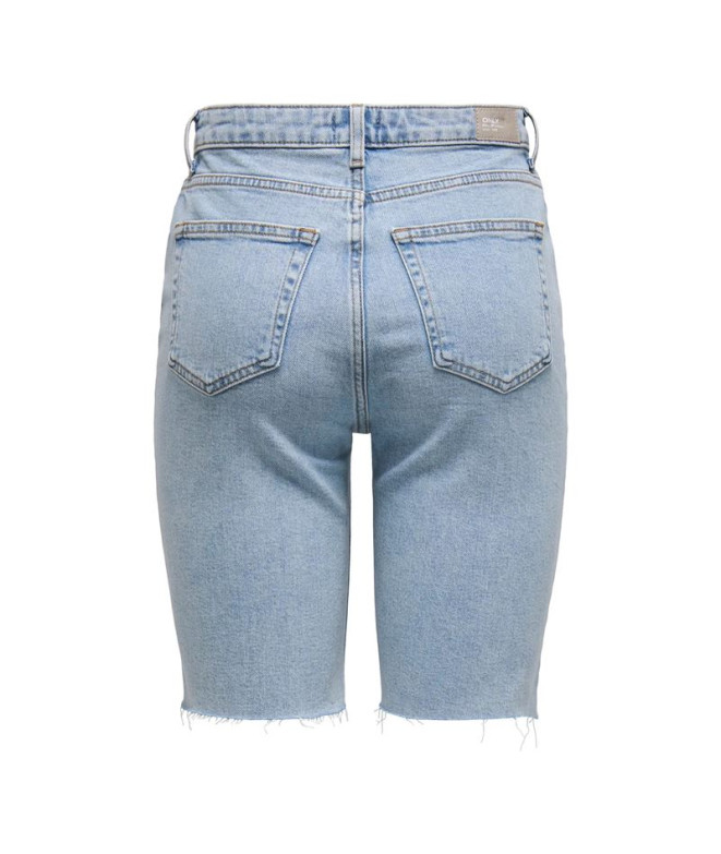 Calça Only Onlemily Hw Long Dnm Cro741 Noos...