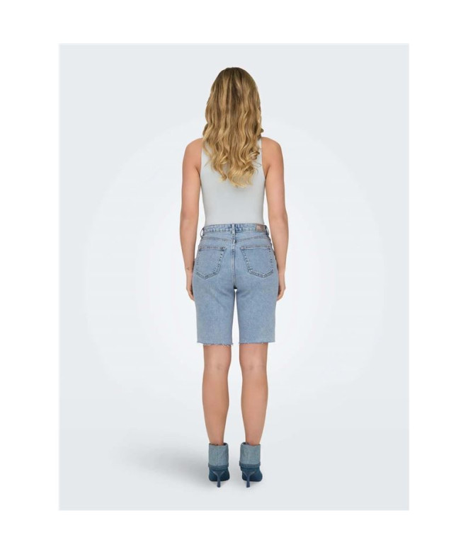 Pantalón Only Onlemily Hw Long Dnm Cro741 Noos...