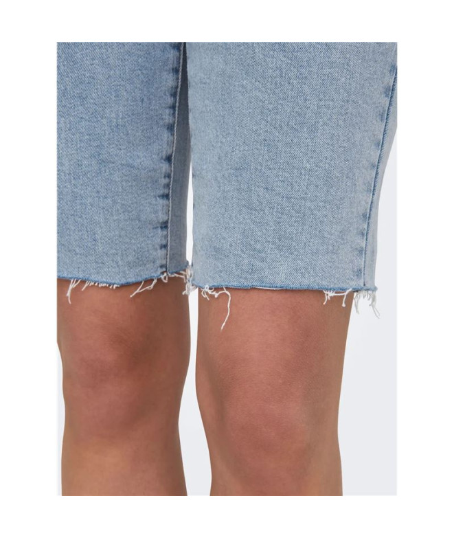 Calça Only Onlemily Hw Long Dnm Cro741 Noos...