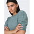 Sudadera Only Onlrica Life 2/4 Knt Noos Sea Moss Detail:W. M Mujer