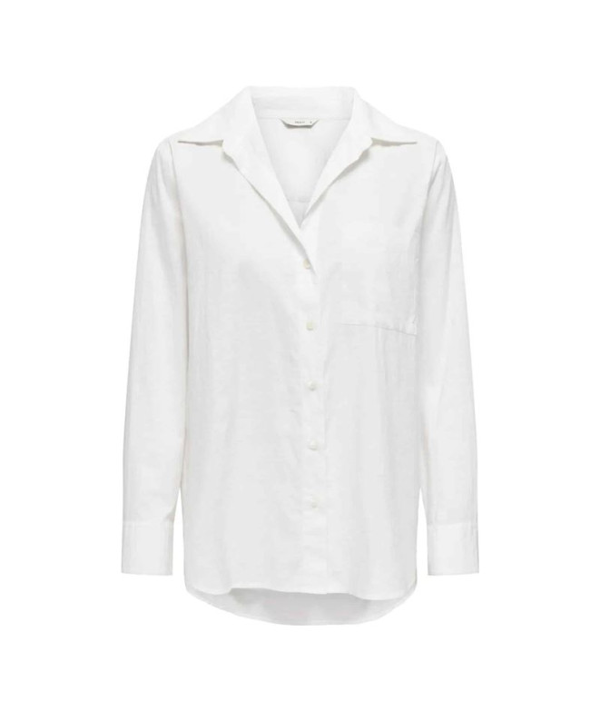 Camisa Only Onlsalina L/S Noos Pink Lady Mulher