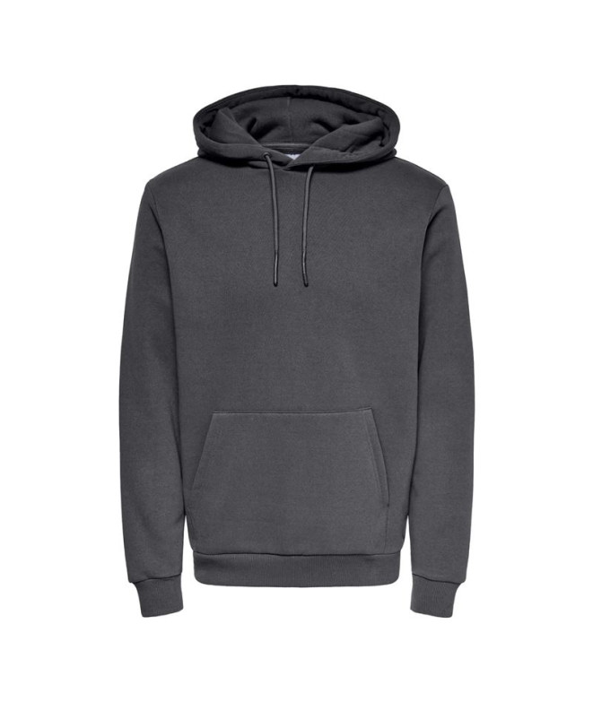Sudadera Only & Sons Onsceres ie Noos Grey Pinstripe Hombre