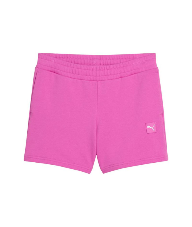 Pantalones Puma Essentials Elevatedd-Ris,Wild Berry Mujer