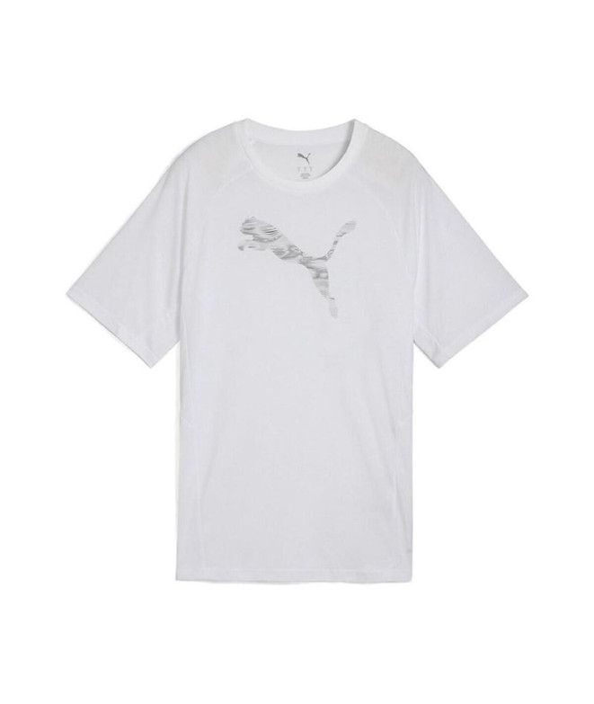 Camiseta Puma Evostripe Relaxed Mujer Blanco