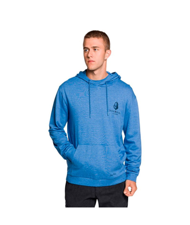 Sweat Trangoworld Fauna Homme Bleu