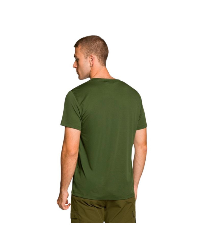 T-shirt Trangoworld Adigo Homme Vert Foncé