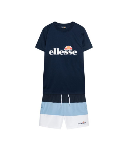 Conjunto Ellesse Vescia T-Shirt e Calções Set Infantil...