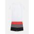 Conjunto Ellesse Vescia T-Shirt e Calção Set Infantil Branco