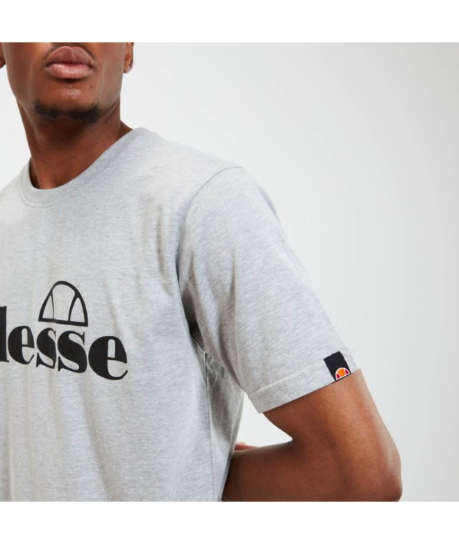 Camiseta Ellesse Fuenti Homem Cinza Mescla