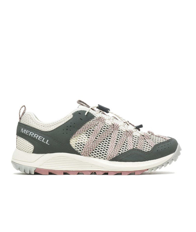 Zapatillas de Montaña Merrell Wildwood Aerosport Mujer Oyster/Burlwood