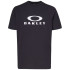 Camiseta de Casual Oakley O Bark 2.0 Homem Preto/Bandeira Americana