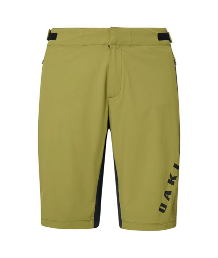 Calça de Ciclismo Oakley Free Ride Short Homem Verde