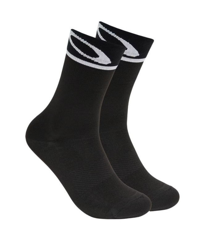 Calcetines de Ciclismo Oakley Cadence Socks Hombre Negro