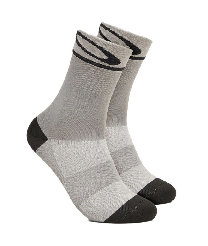 Calcetines de Ciclismo Oakley Cadence Socks Hombre Cement