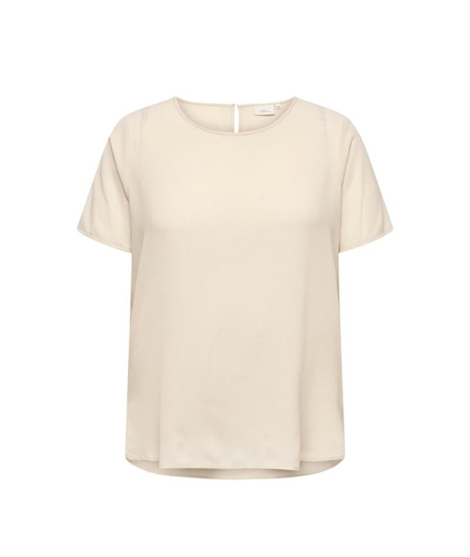 Camiseta Only Carvica Life Ss Noos Moonbeam Mujer