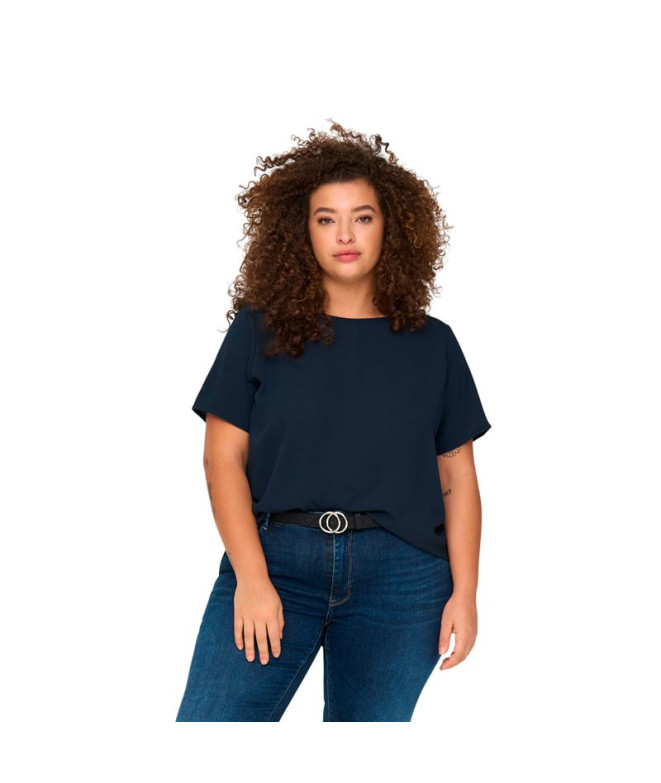 Camiseta Only Carvica Life Ss Noos Mood Indigo Mujer
