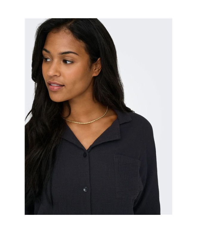 Camisa Only Onlthyra Ss Noos Phantom Mujer