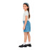 Camiseta Only Kogbella Life Short Aop S/S Noos Mazarine Blue Detail Infantil