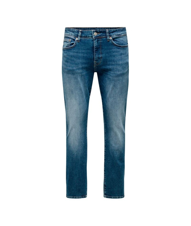 Pantalón Only & Sons Onsweft Reg. Dmb Tint 2139 Dark Medium Blue Den Hombre