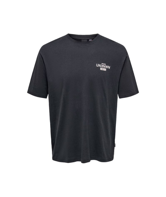 Camiseta Only & Sons Onskeane Rlx Ss Print Tee Noos Hombre Black Print:Osaka Dragon