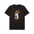 Camiseta Puma Individual Momo Grap, Black-Hea Hombre