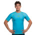 T-shirt de Natation Aquarapida T.Shirt Uv Homme Bleu