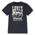 Camiseta Levi's Lvb Valley View Menino Jet Preto