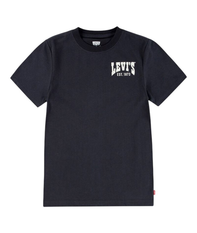 Camiseta Levi's Lvb Valley View Niño Jet Negro