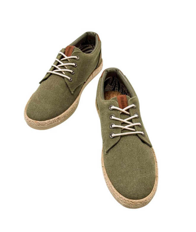 Chaussures Mustang Bequia Homme Vert