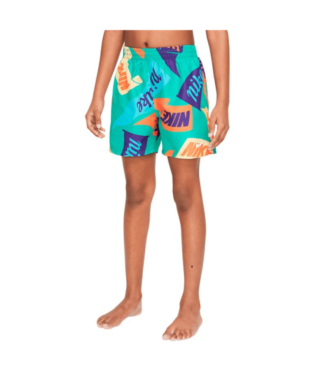 Bañador de Playa y Piscina Nike Niño Verde