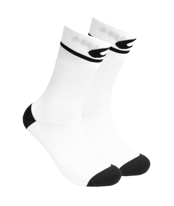 Calcetines de Ciclismo Oakley Cadence Socks Hombre Blanco