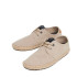 Sapatilhas Pepe Jeans Tourist Classic Linen Homem Ecru Branco