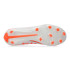 Bottes de football Puma Ultra 5 Pro Fg/Ag Enfant Blanc/Noir/Rouge Brillant