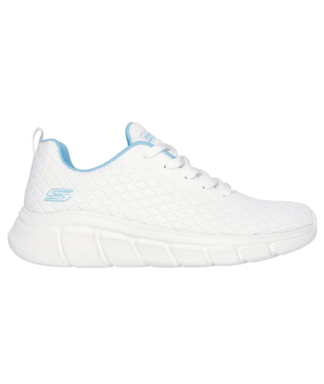 Zapatillas Skechers Bobs B Flex - Quick Mujer Blanco