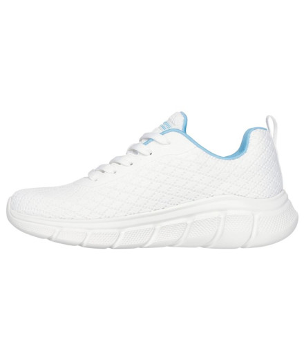 Chaussures Skechers Bobs B Flex - Quick Femme Blanc 2