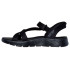 Sandalias Skechers Go Walk Flex Sandal Mujer Negro
