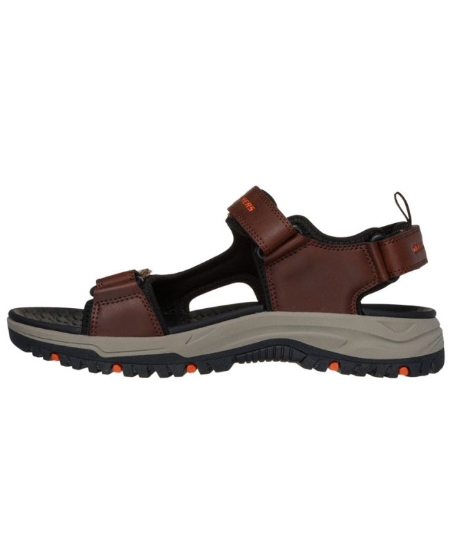 skechers sandals hombre marron
