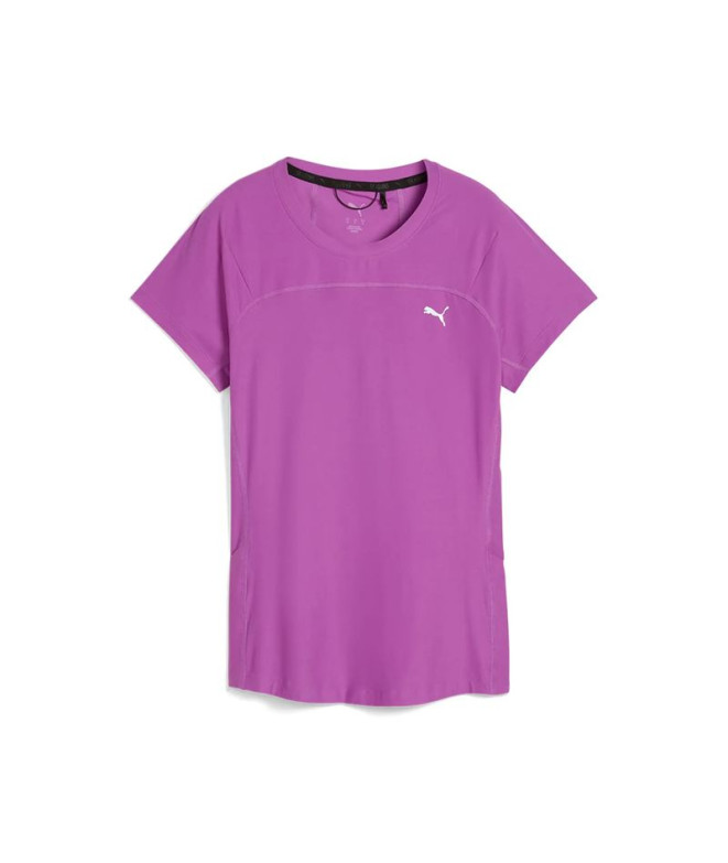 Camiseta de Running Puma W Seasons Coolcell Ss Mulher Wild Berry