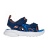 Sandalias Skechers Razor Splash - Aqua Niño Navy Synthetic/ Blue & Orange Trim