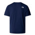 Camiseta de Montanha The North Face 24/7 Reg Blue Homem