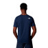 Camiseta de Montanha The North Face 24/7 Reg Blue Homem