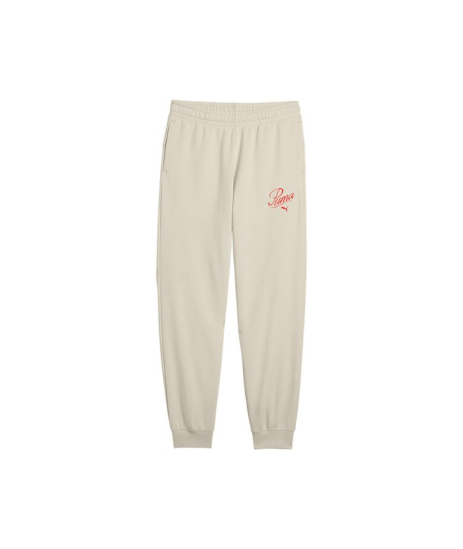 Pantones Puma Essentials Script Sweatpant Niña Alpine Snow