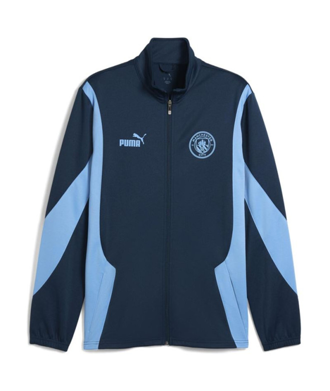 Chaqueta de Fútbol Puma Mcfc Ftblnrgy+ Hombre Azul marino/azul llameante