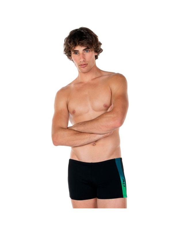Bañador de Natación Aquarapid Phillis Hombre Negro