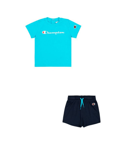 Survêtement Champion Bébés Bleu Survêtement Champion Bébés Bleu