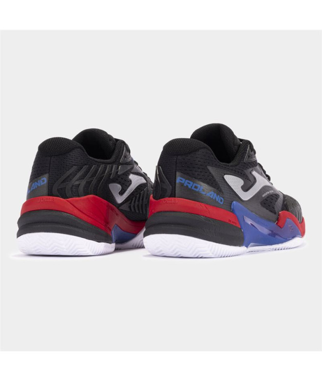 Zapatillas Joma T.Roland 2401 Hombre Negro/Rojo