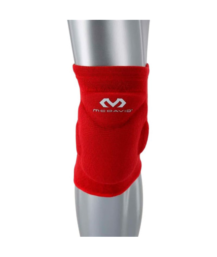 Rodillera Mc David Flex-Force Knee Pads Par Rojo