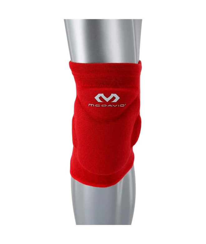 Rodillera Mc David Flex-Force Knee Pads Par Rojo