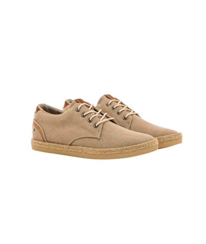 Zapatillas Mustang Bequia Hombre Beige